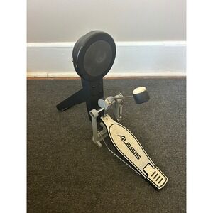 Alesis Nitro DM7X Kick Drum Pad and Pedal Black Silver Electronic Percussion Set